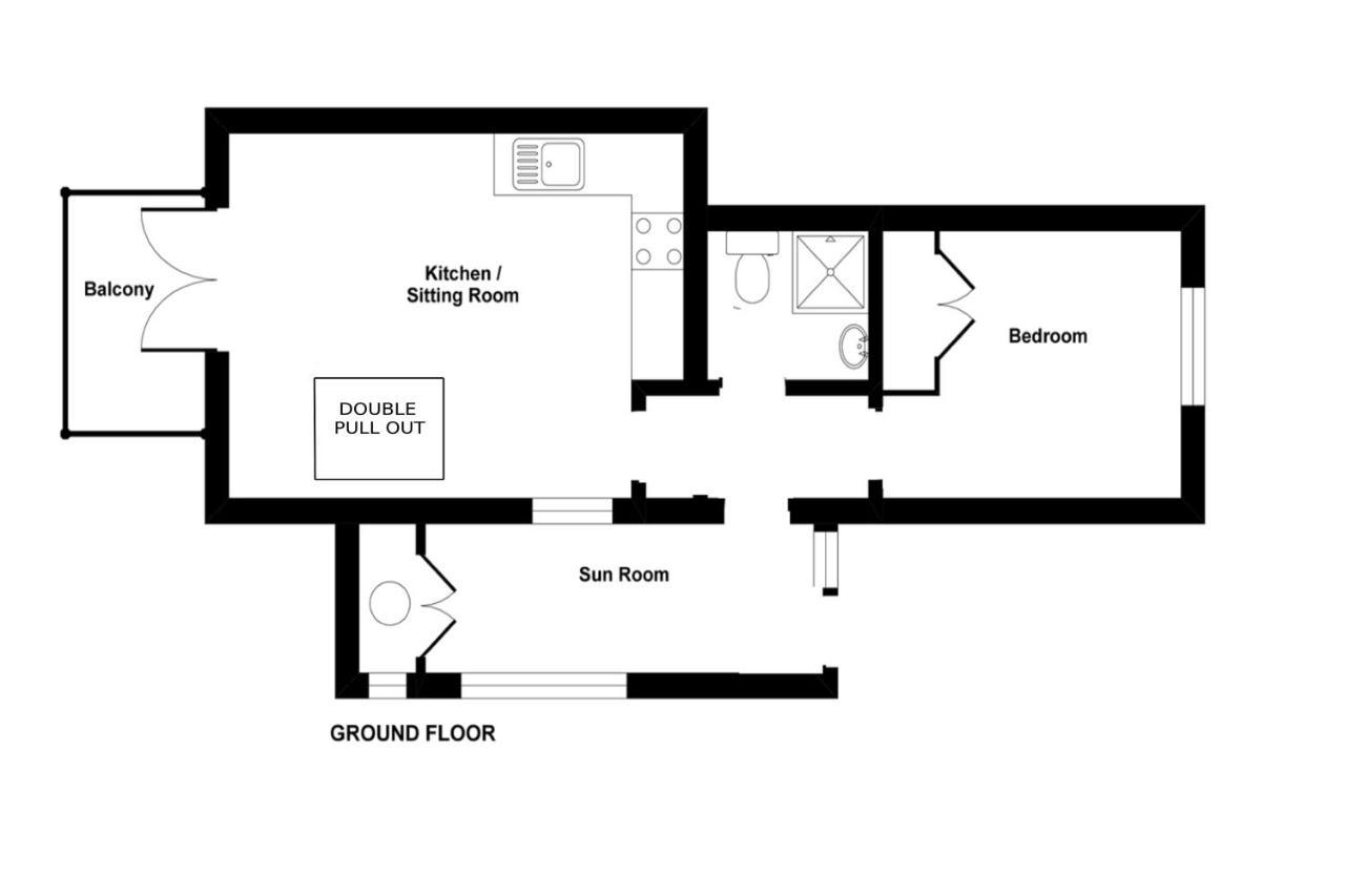 Clifton Court Apt 23 With Seaviews & Heated Pool Apartman Croyde Kültér fotó